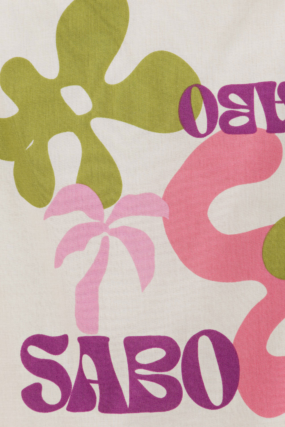 Exclusive Tropical Tacita Cotton Voile Mini Dress for Vacation