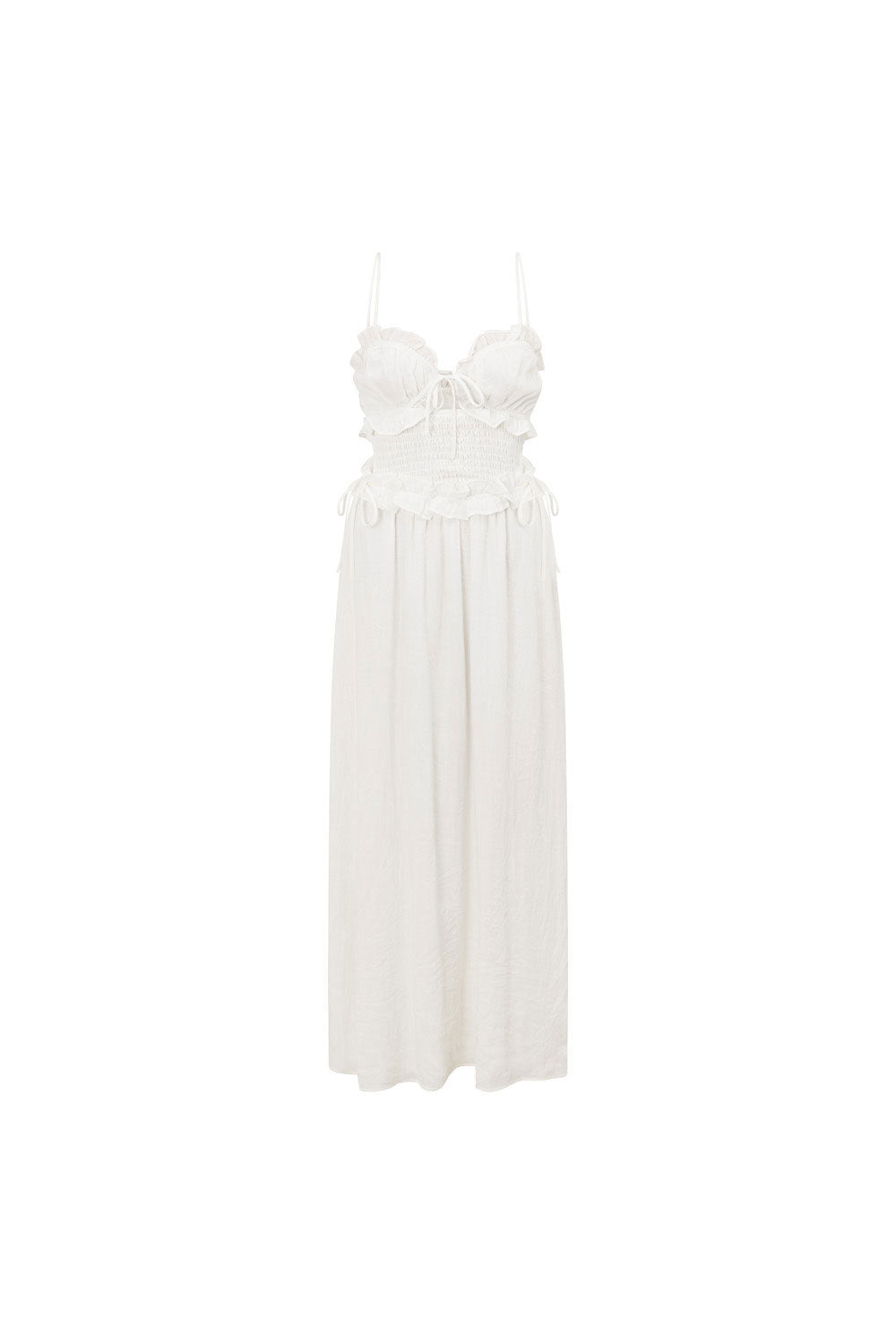 Exquisite Serenity Women's Midi Dress for Special Occasions