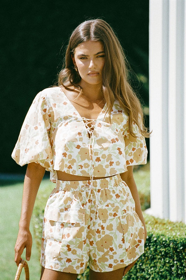 Floral-Printed Palmer Women's Fashion Top