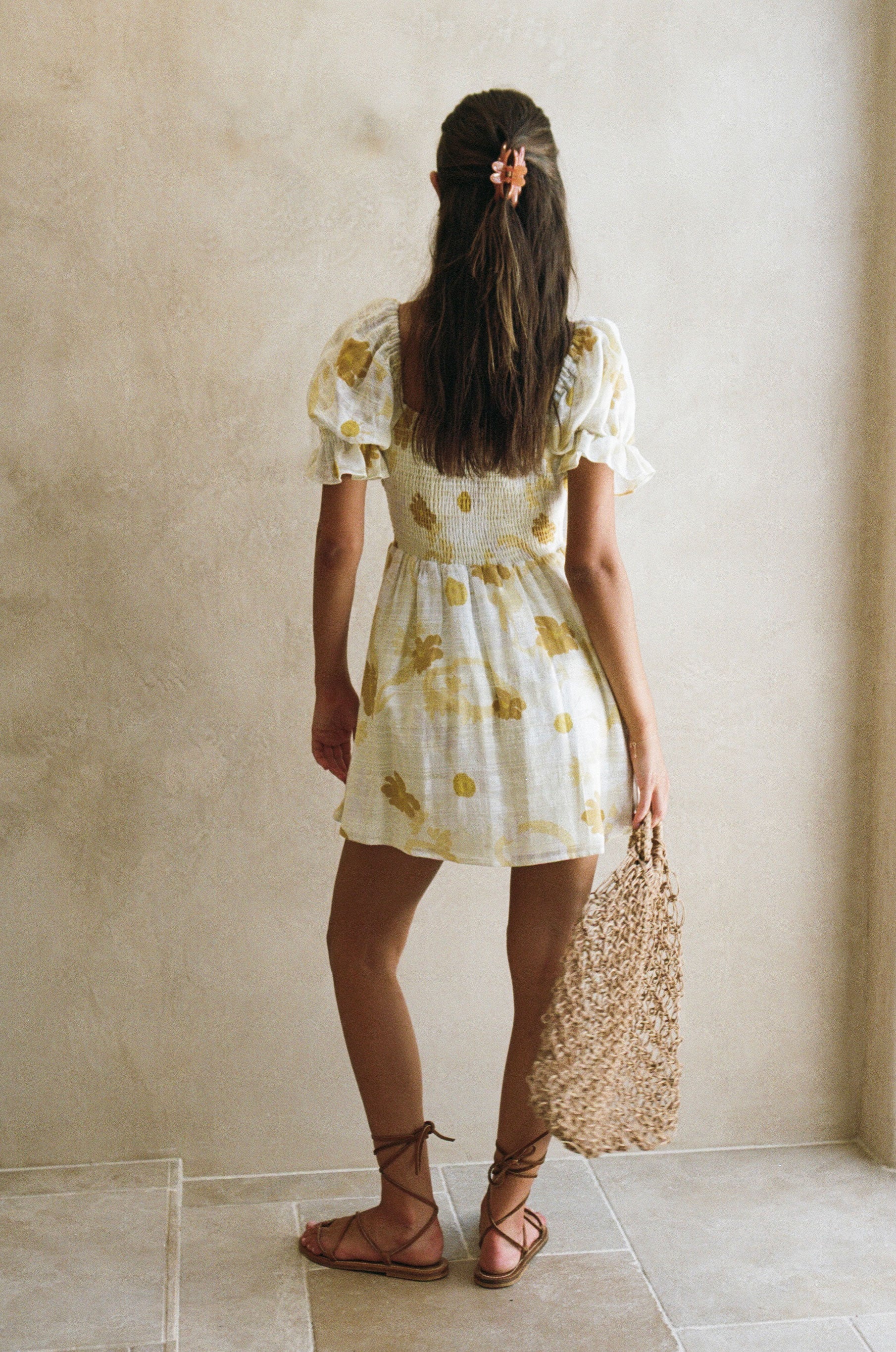 Unique Floral Alena Dress - One-of-a-Kind Sample
