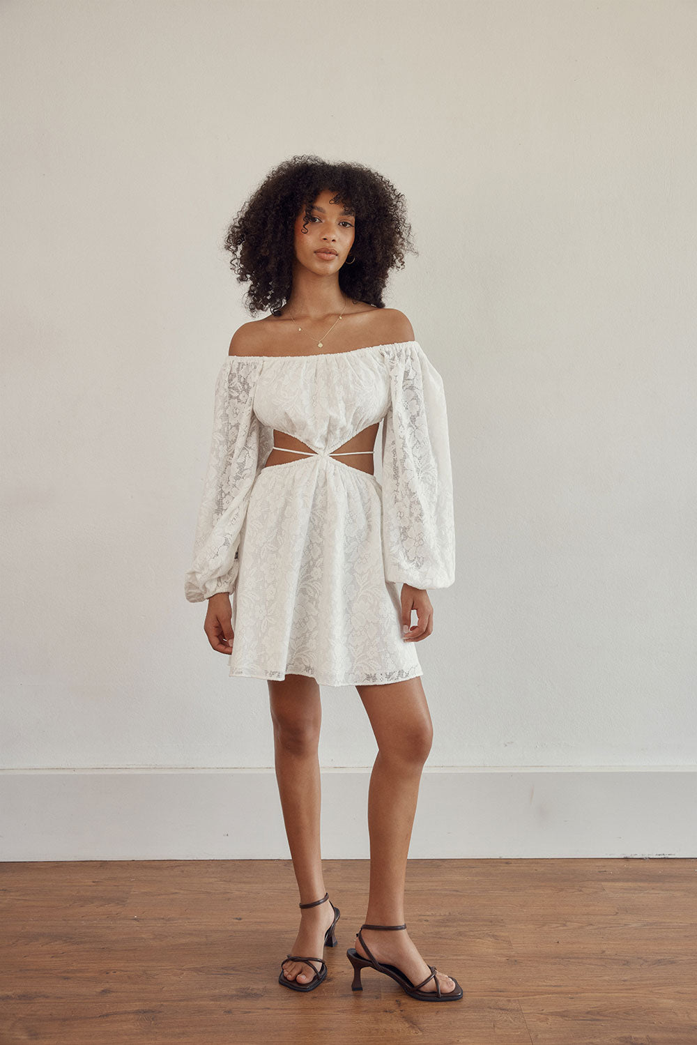Unique Sample of Naiya Off - the - Shoulder Women's Dress