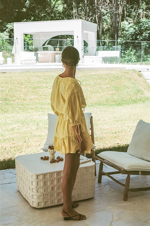 Exclusive Yellow Anouk Women's Dress - A Sample Piece