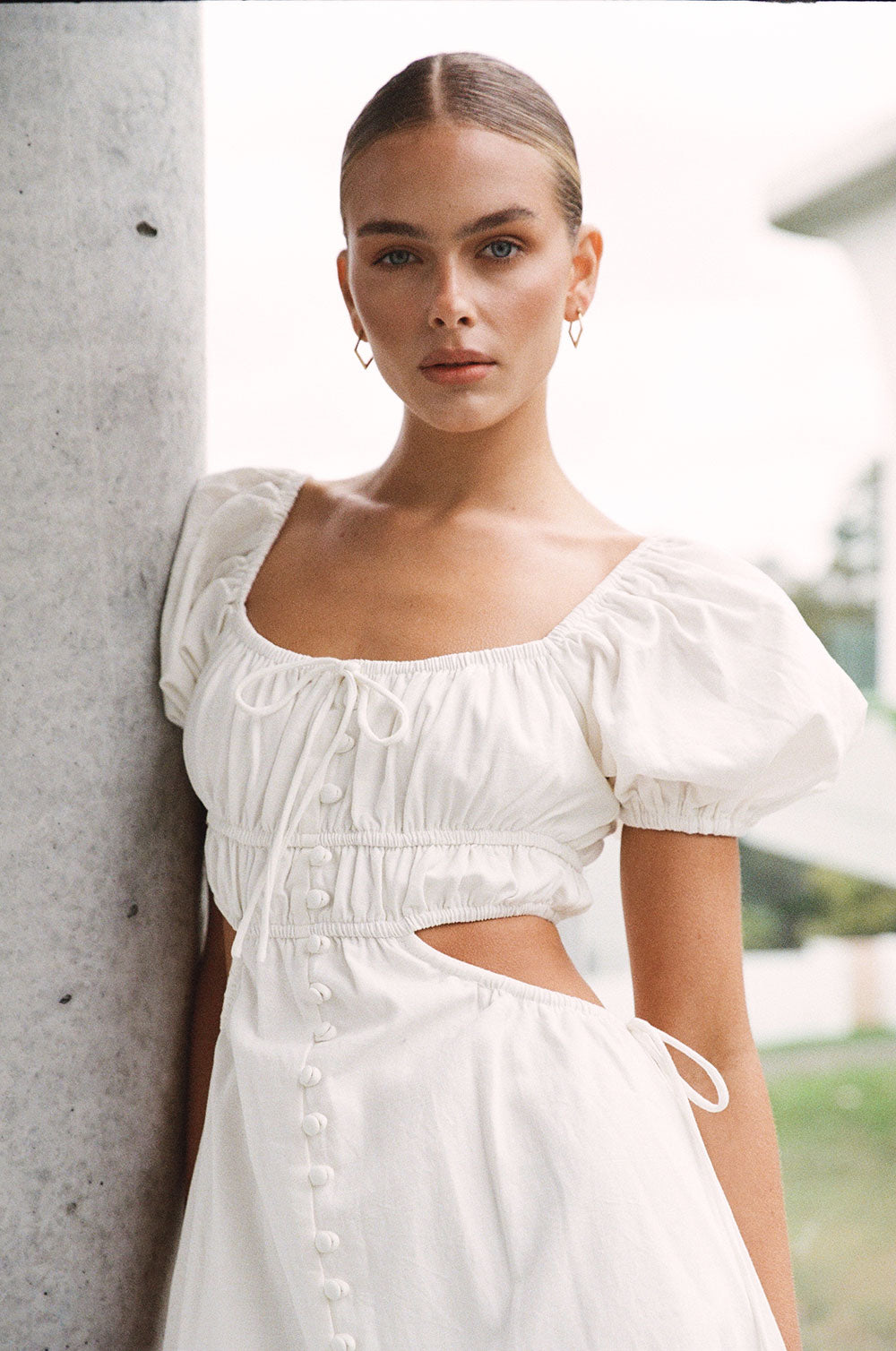 Unique Sample of Omara Cutout Women's Dress