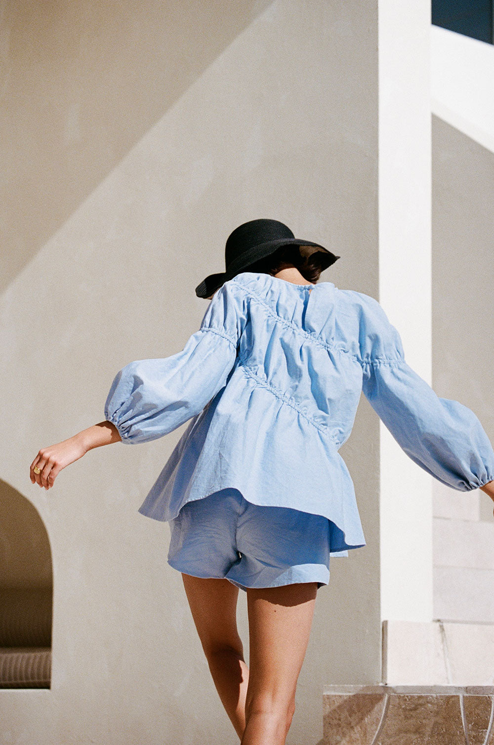 Stylish Blue Akel Shorts - Unique Sample Piece