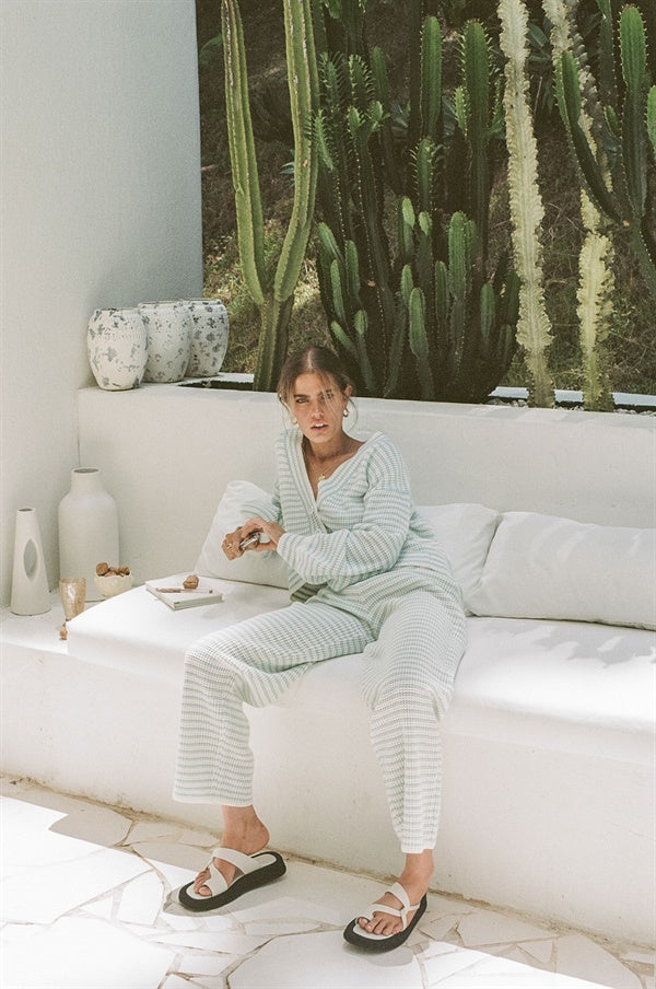 Azure Zenith Pants - Exclusive Sample in Perfect XS Size