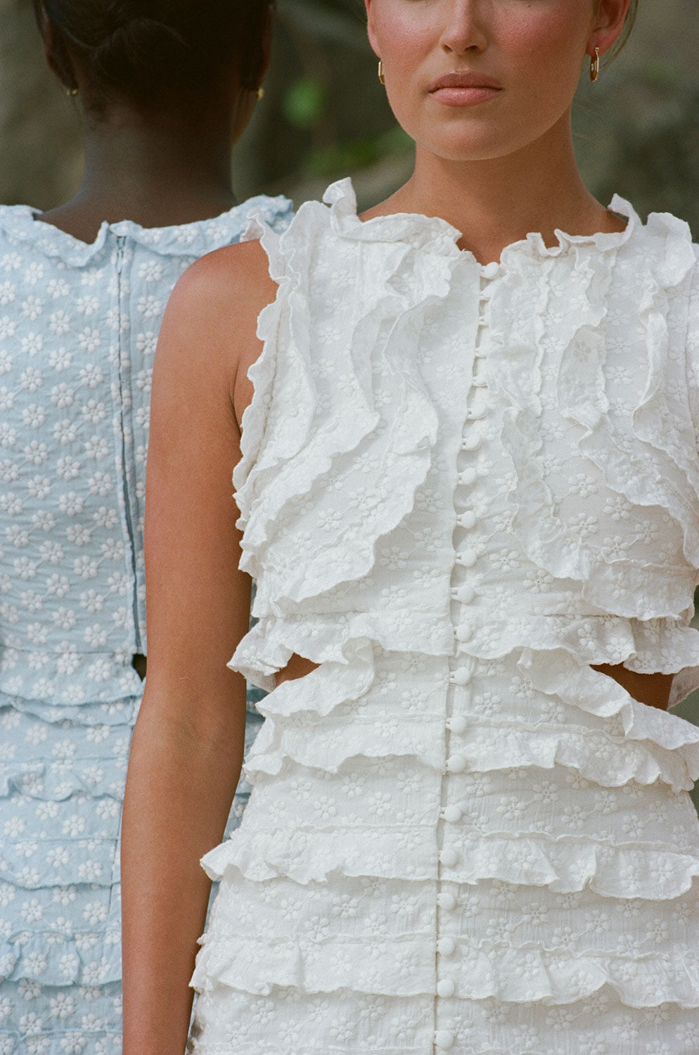 Unique Elios Sample Dress with a Faint Flaw