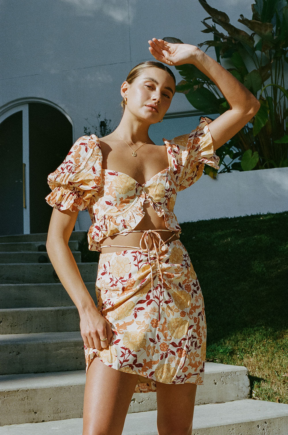Unique Silky Ahlee Frilled Dress for Fashion Lovers