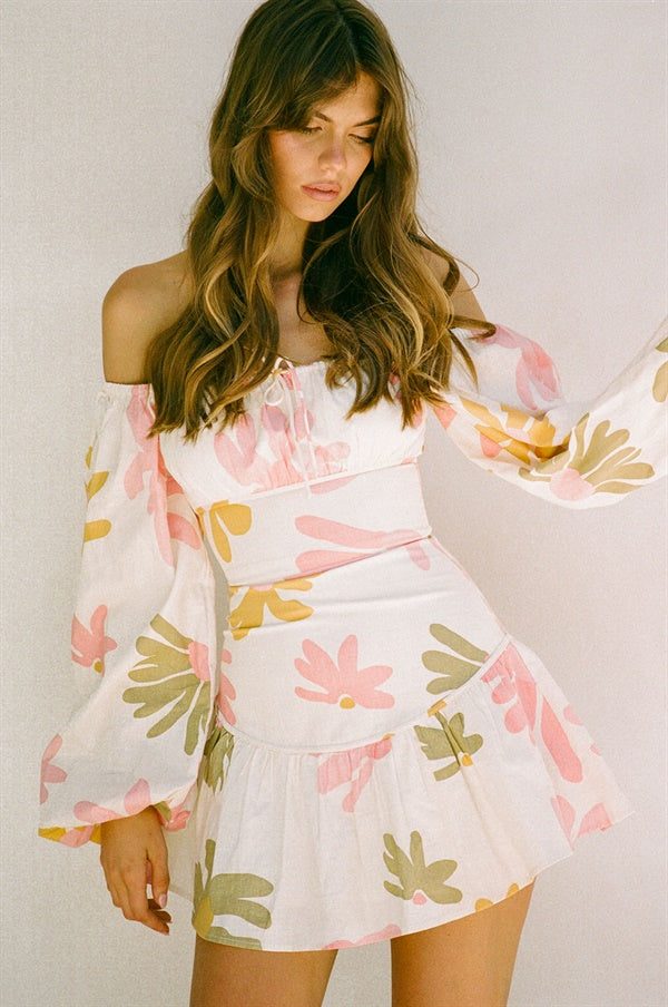 Exclusive Sia Off-the-Shoulder Women's Dress Sample