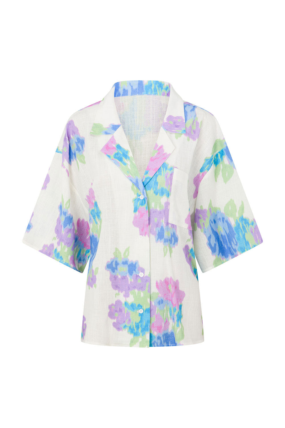 Unique Immi Cascade Floral Top - Sample Piece