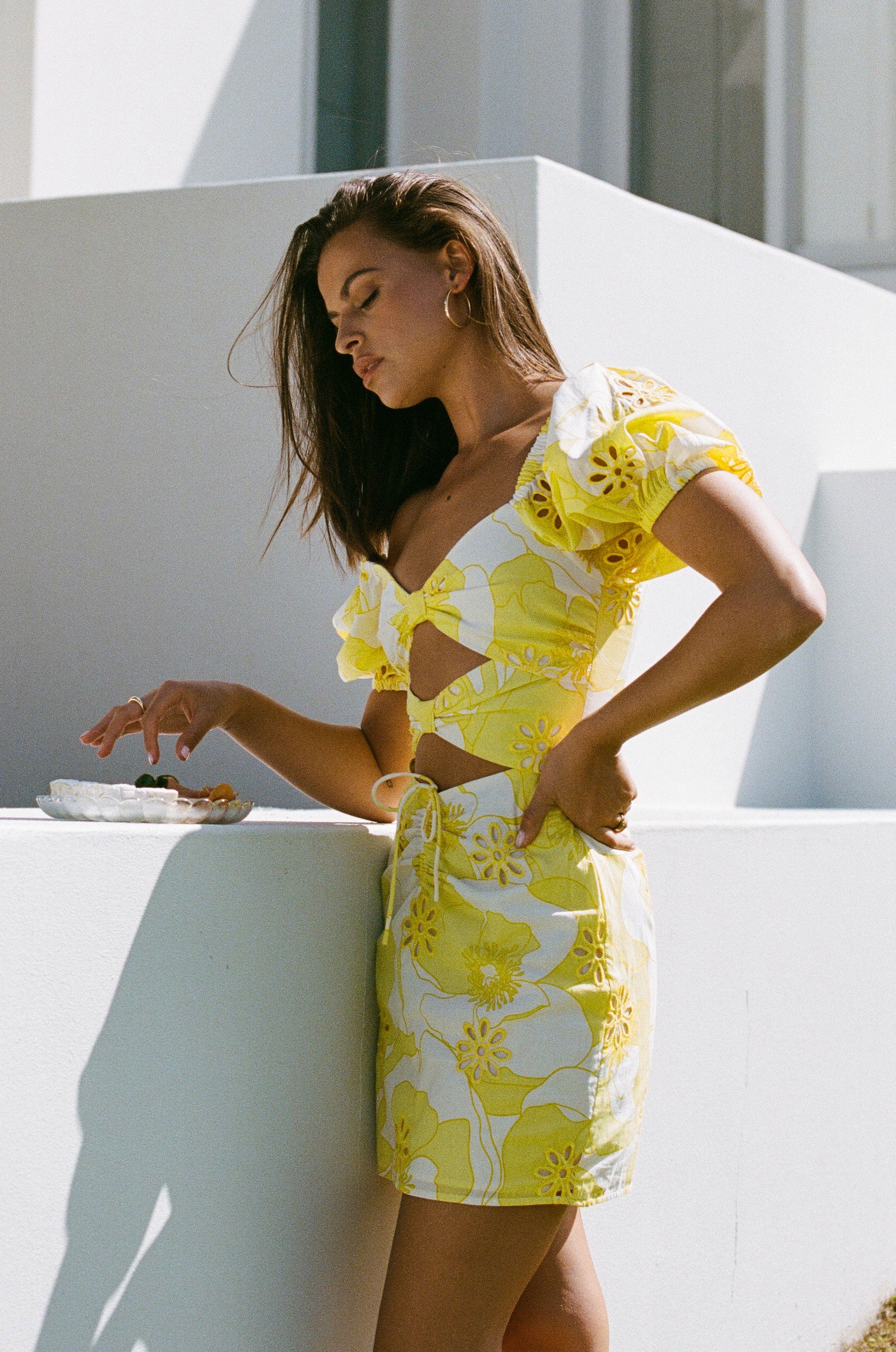 Exclusive Alexana Cut - Out Women's Dress Sample