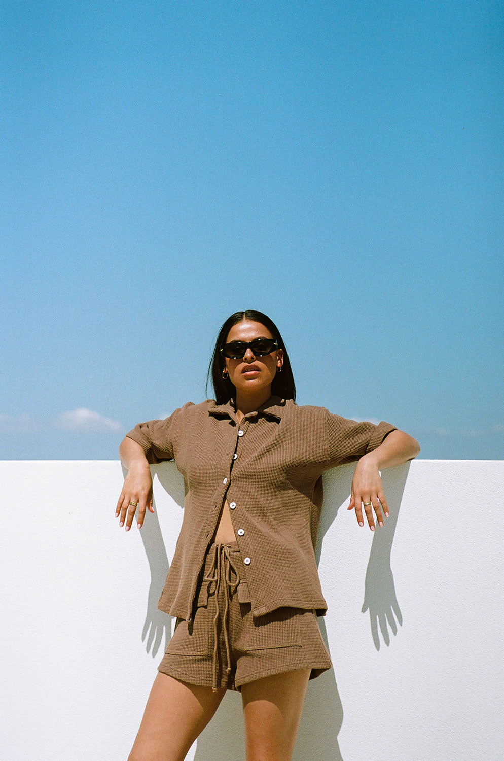 Chocolate Kase Top - Exclusive XS Sample