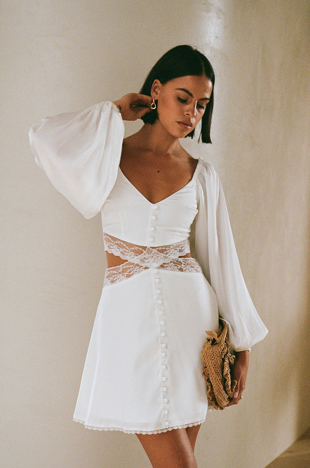 Unique Carmen Cutout Sample Dress for Fashion Lovers
