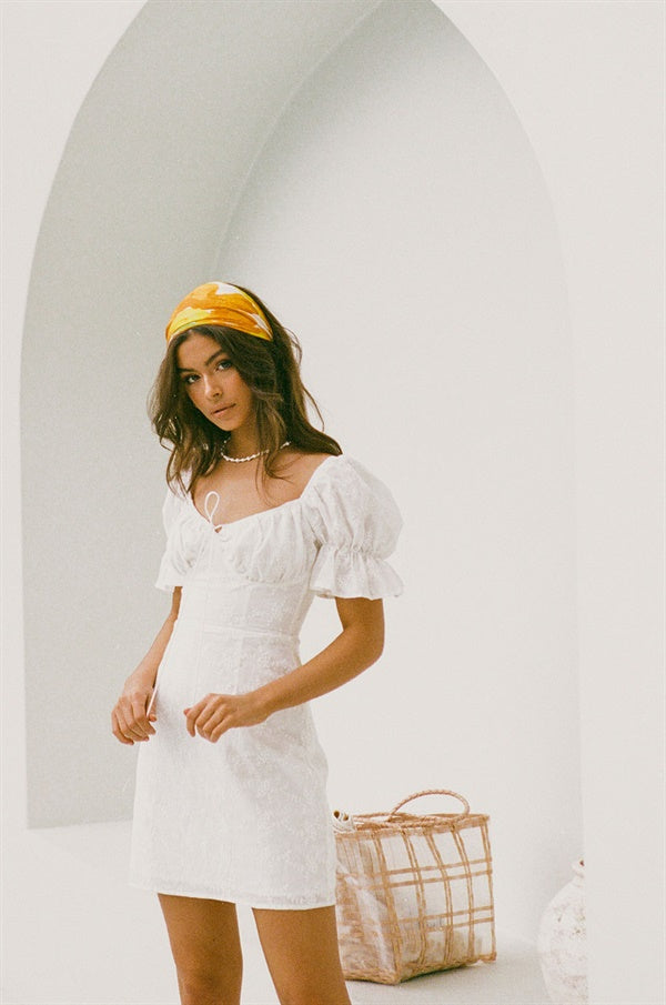 Exquisite Embroidered Ariana Sample Dress
