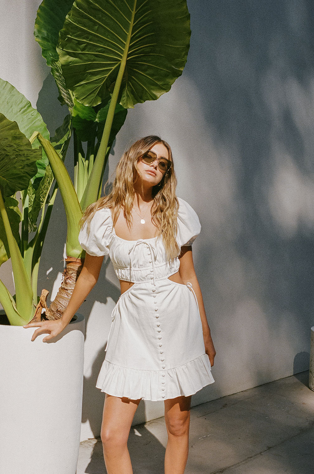 Unique Sample of Omara Cutout Women's Dress