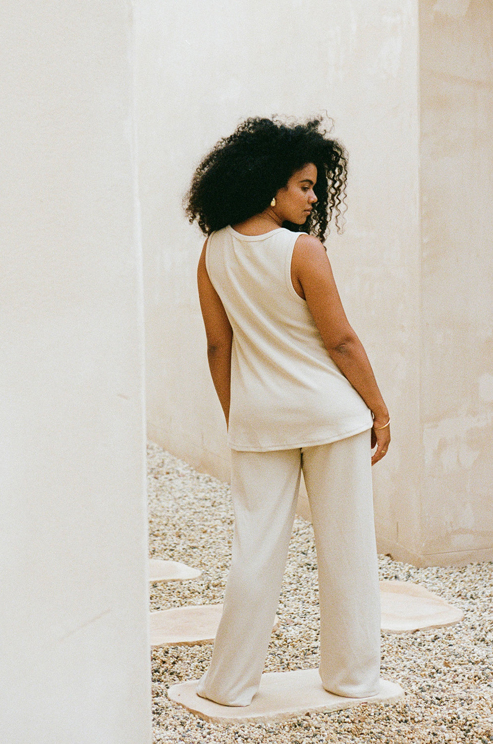 Exclusive Sample Lana Women's Top in Fawn Color