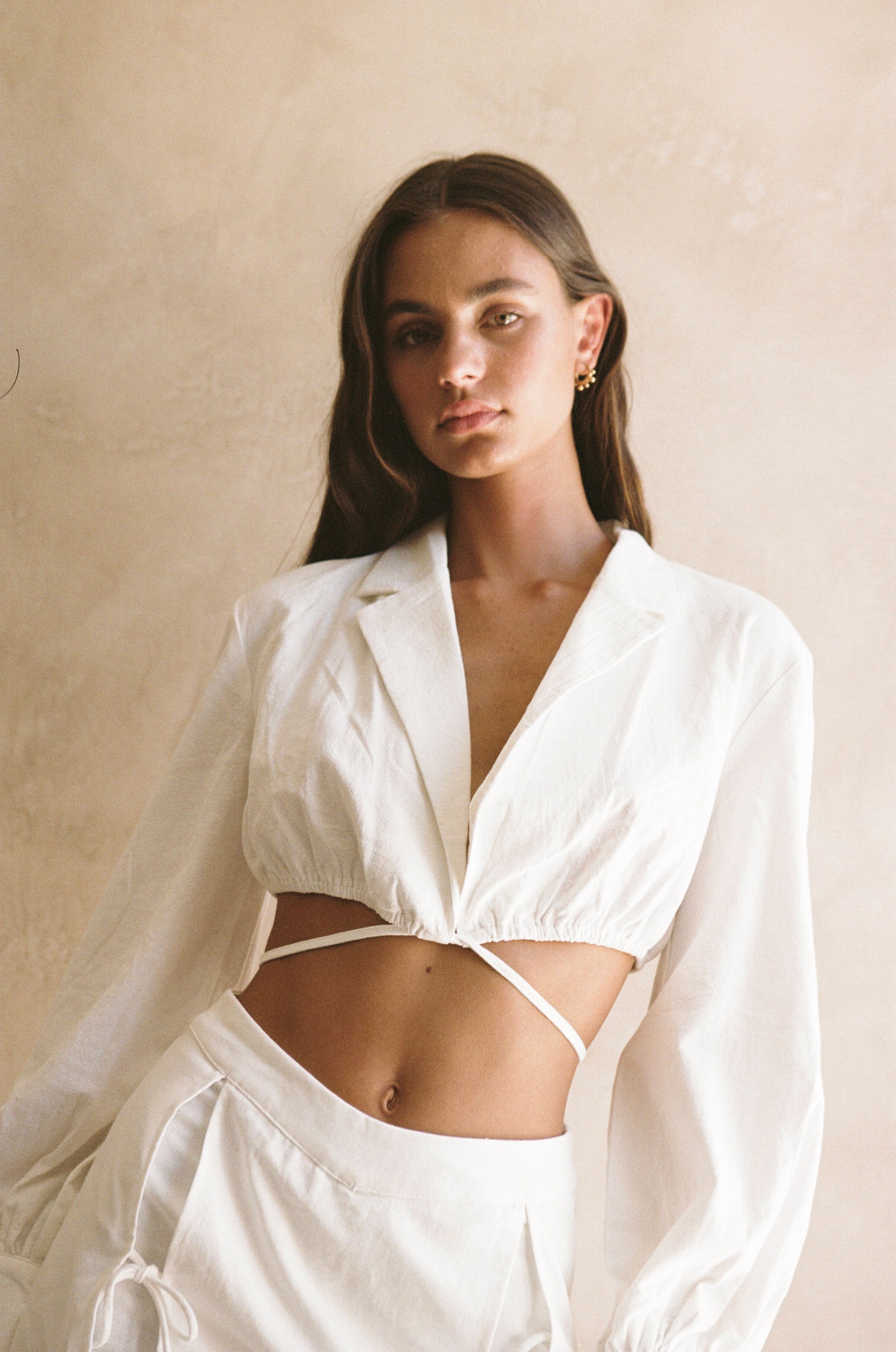 Exclusive Oliena Wrap Style Women's Top - Sample Piece