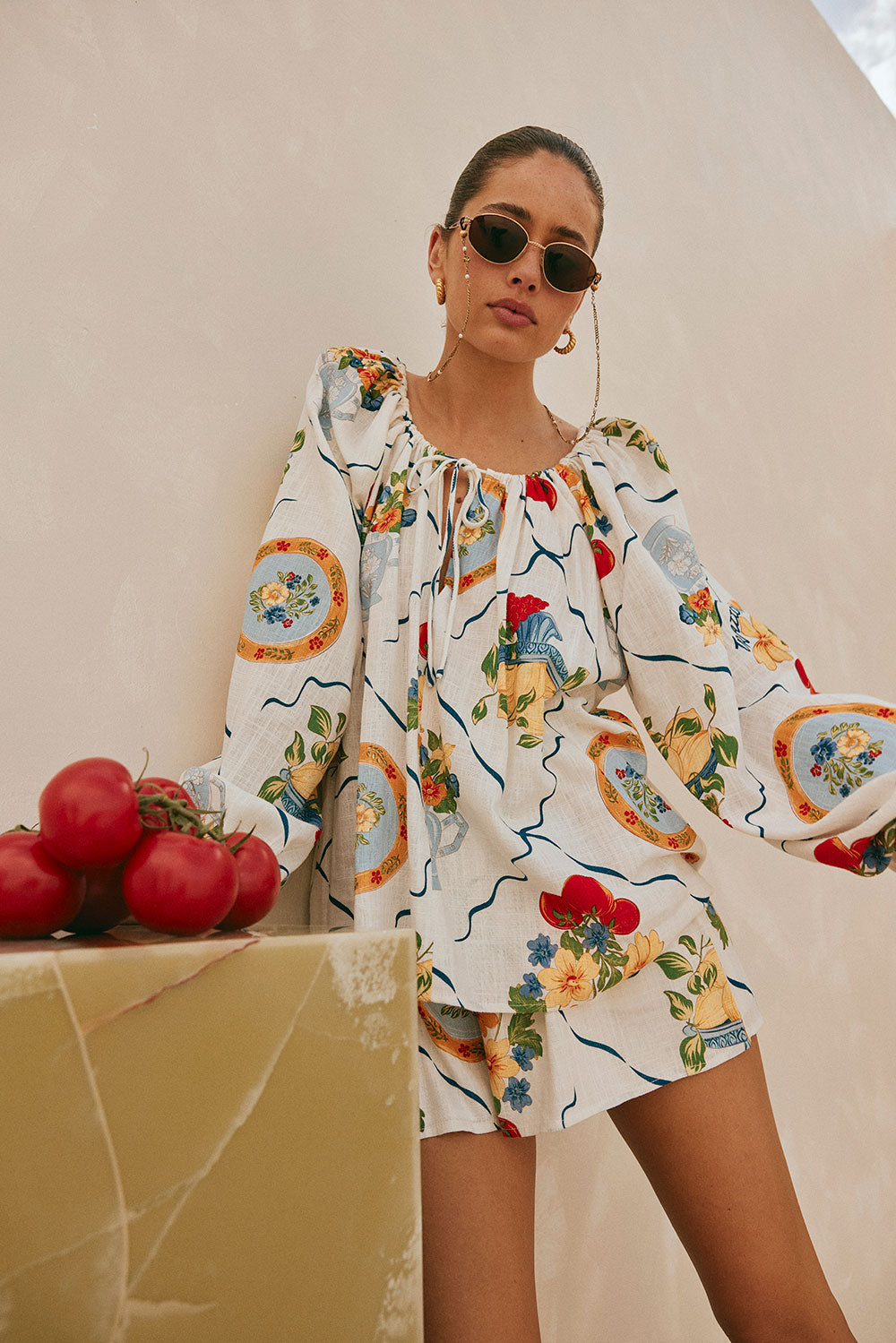 Exclusive Trattoria Amorina Women's Fashion Top - Sample Edition