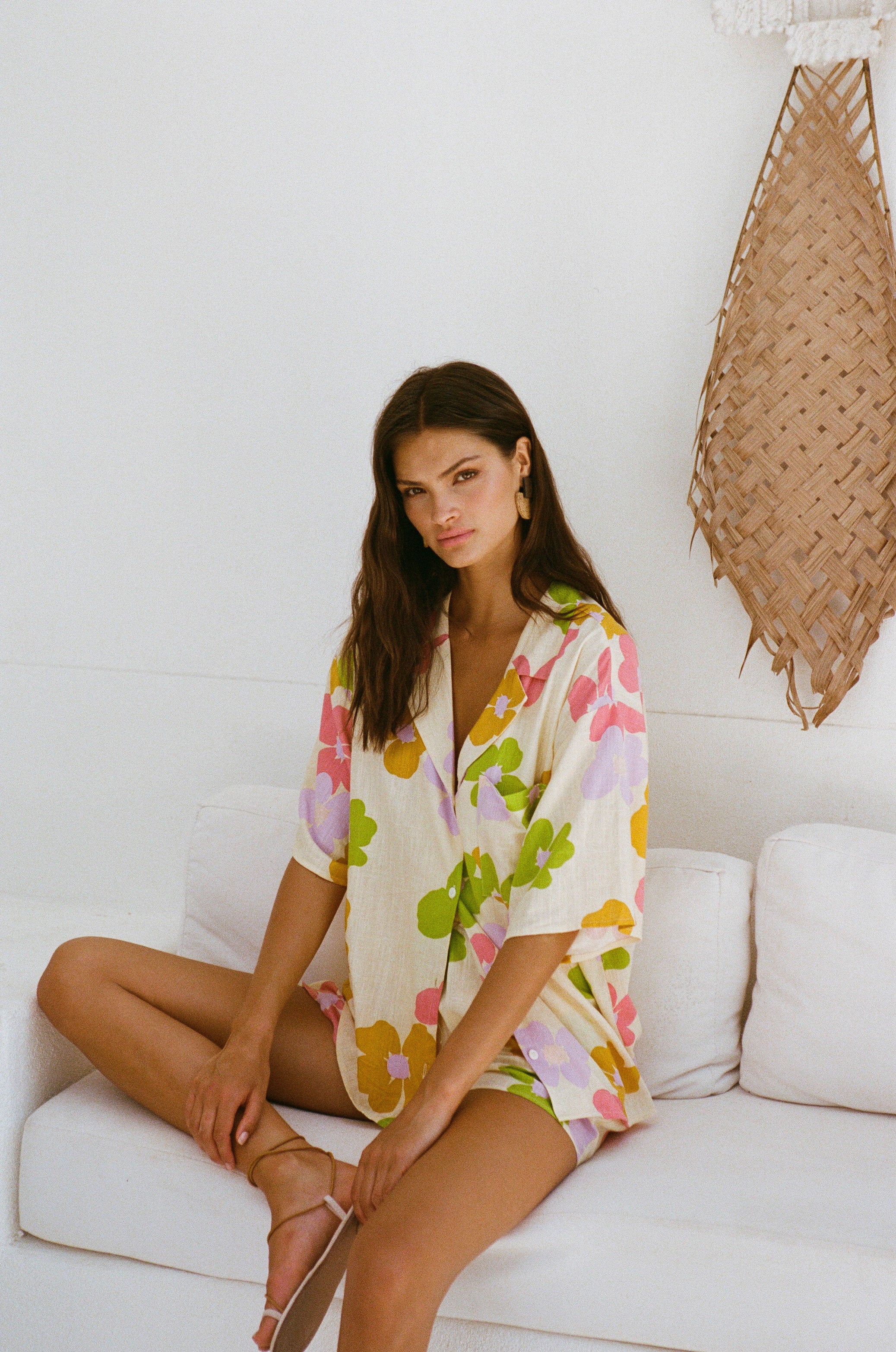 Unique Lennon Tutti Daisy Floral Top - One-of-a-Kind Sample
