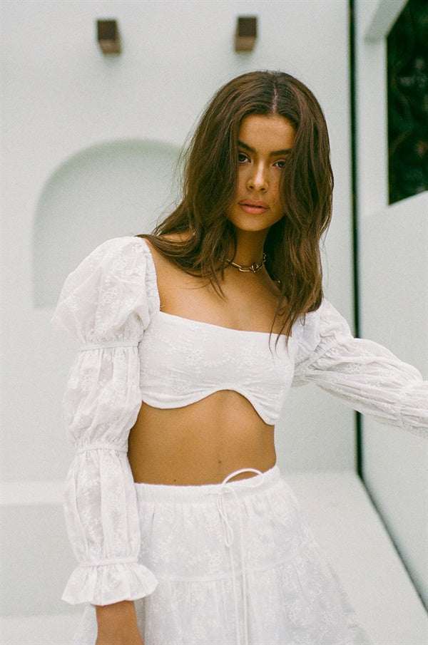 Exclusive Embroidered Sutton Women's Top - Sample Edition