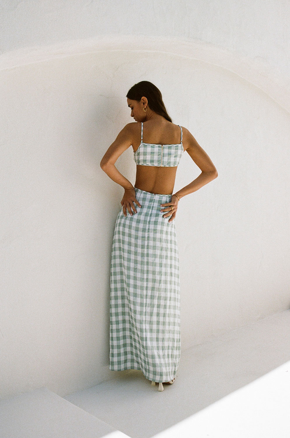Unique Sunny Cutout Sample Dress with a Special Touch