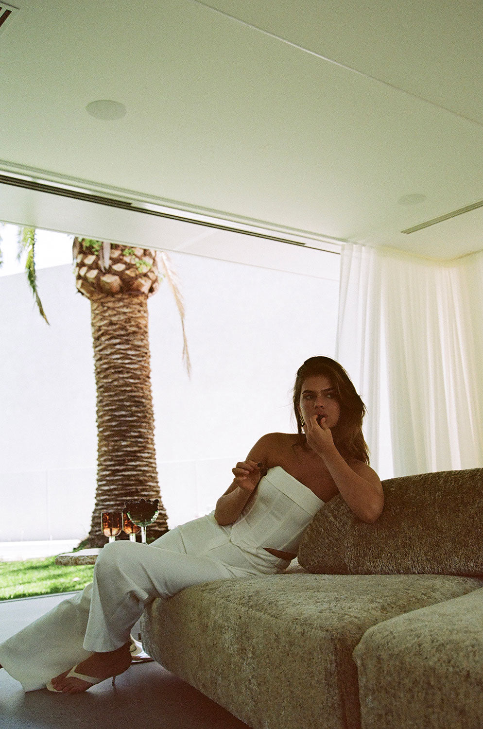 Unique Isabela White Top - A One - of - a - Kind Sample