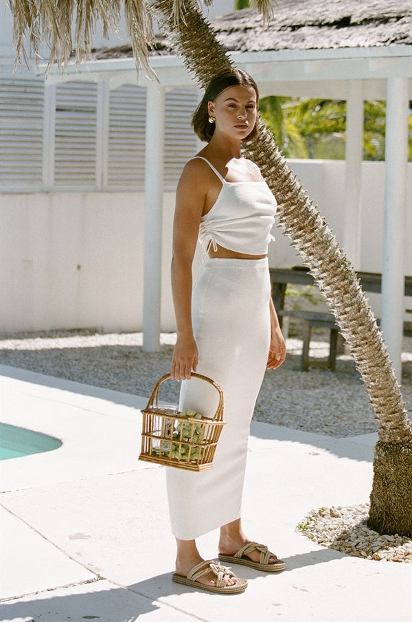 Unique Celina Women's Knit Fashion Skirt - Sample Piece