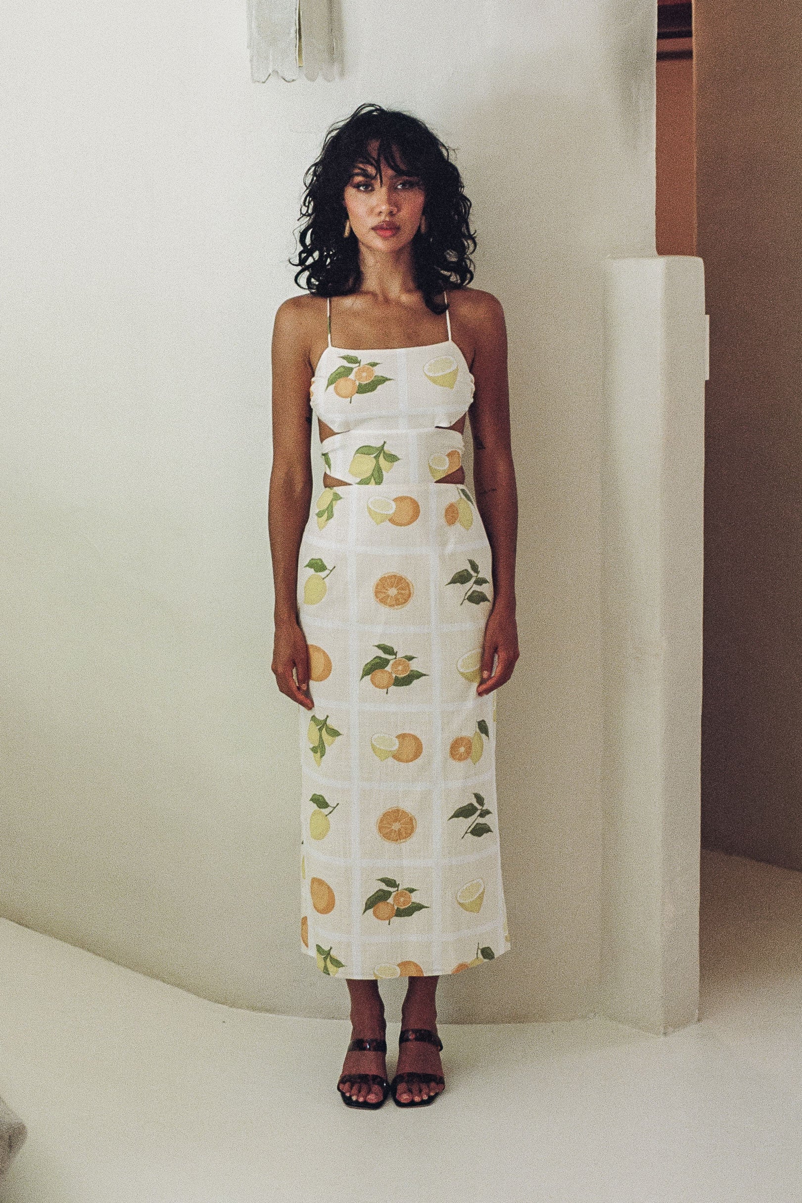 Unique Arion Midi Dress Sample with Minor Flaws