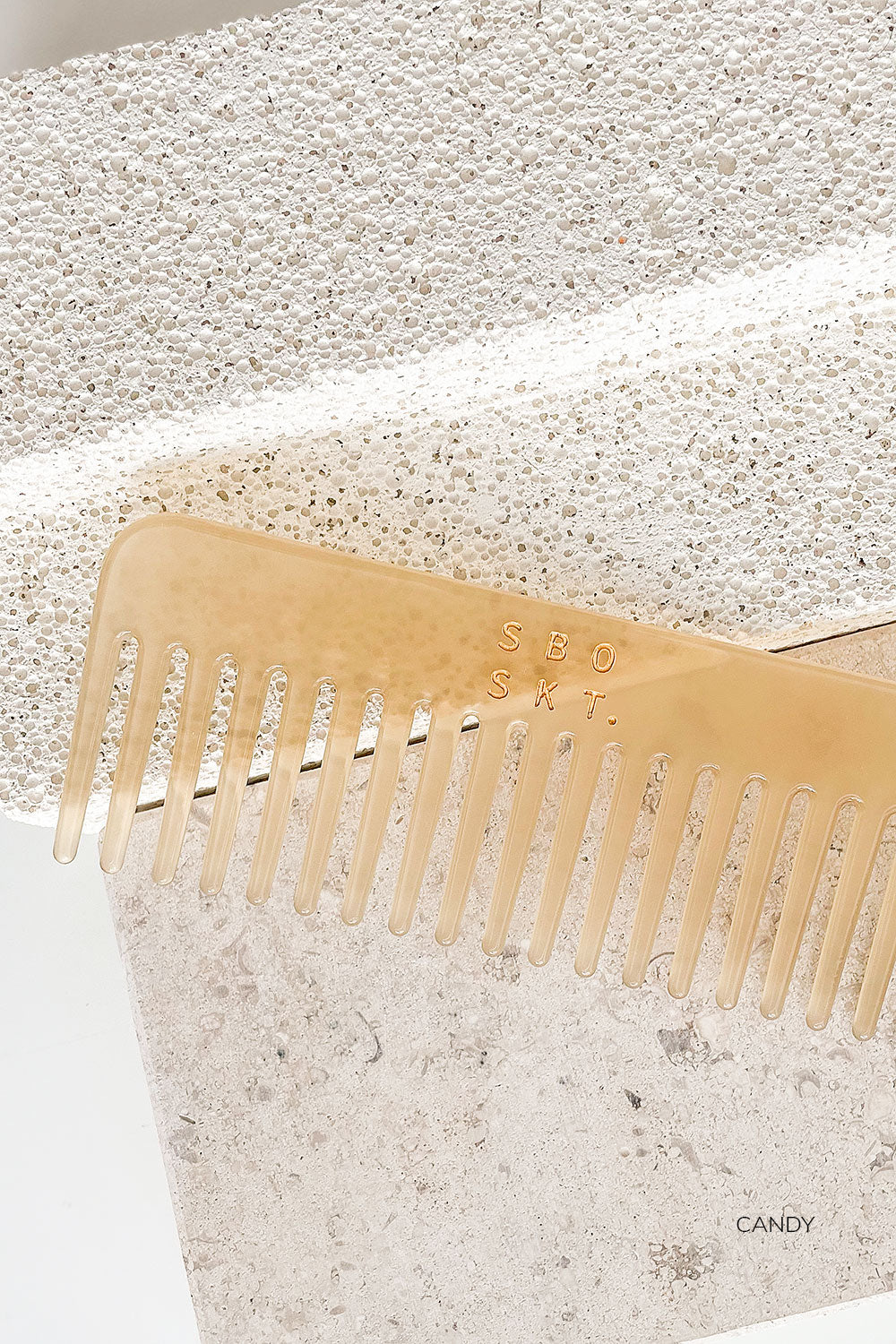 Super Cute and Travel - Ready SBO SKT Frosted Tea - Hue Comb with Gold Detailing