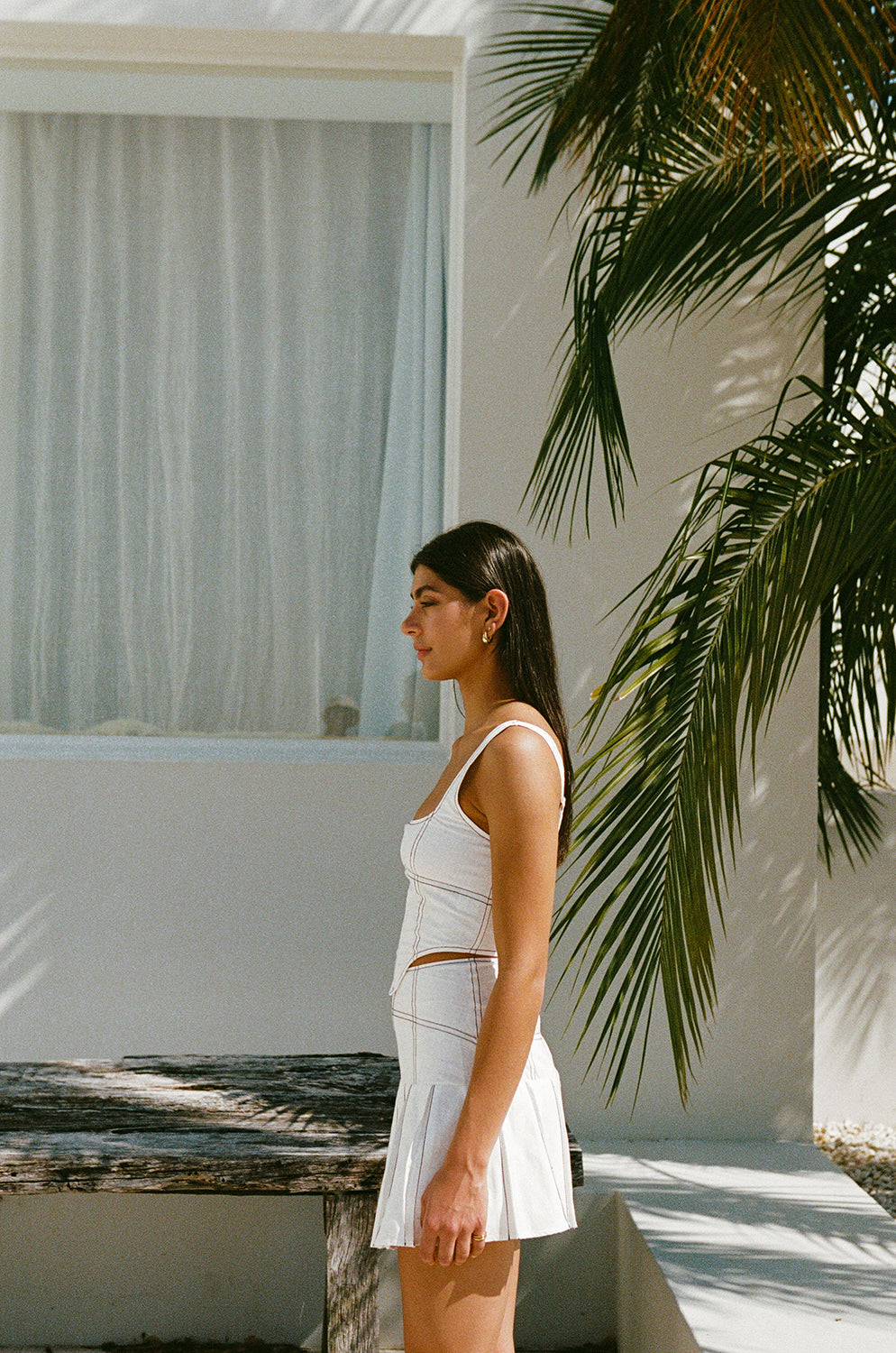 Exclusive Koralie White Women's Skirt - Sample Edition