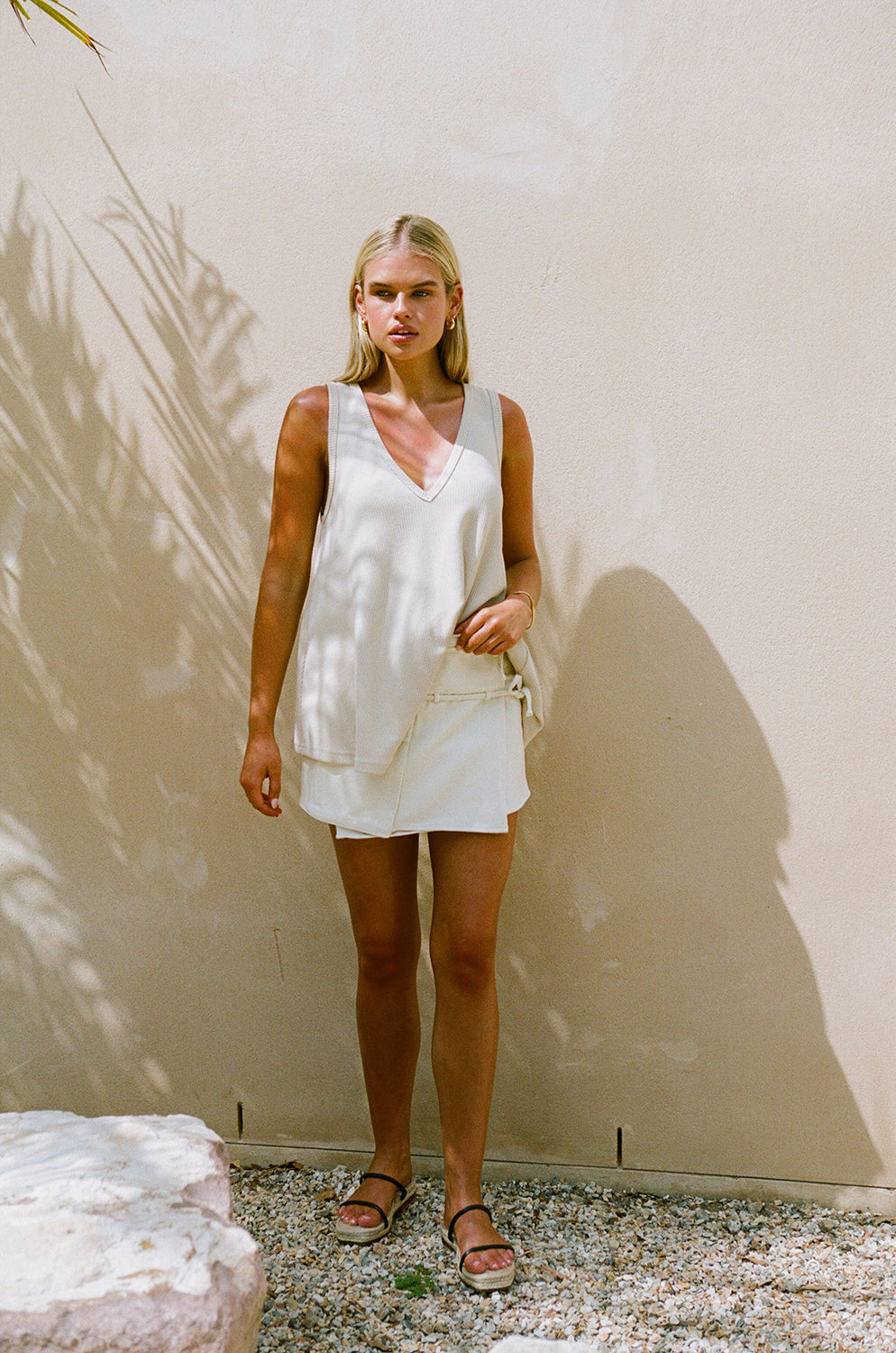 Cream Luna Skirt - Unique Sample for Fashion Lovers