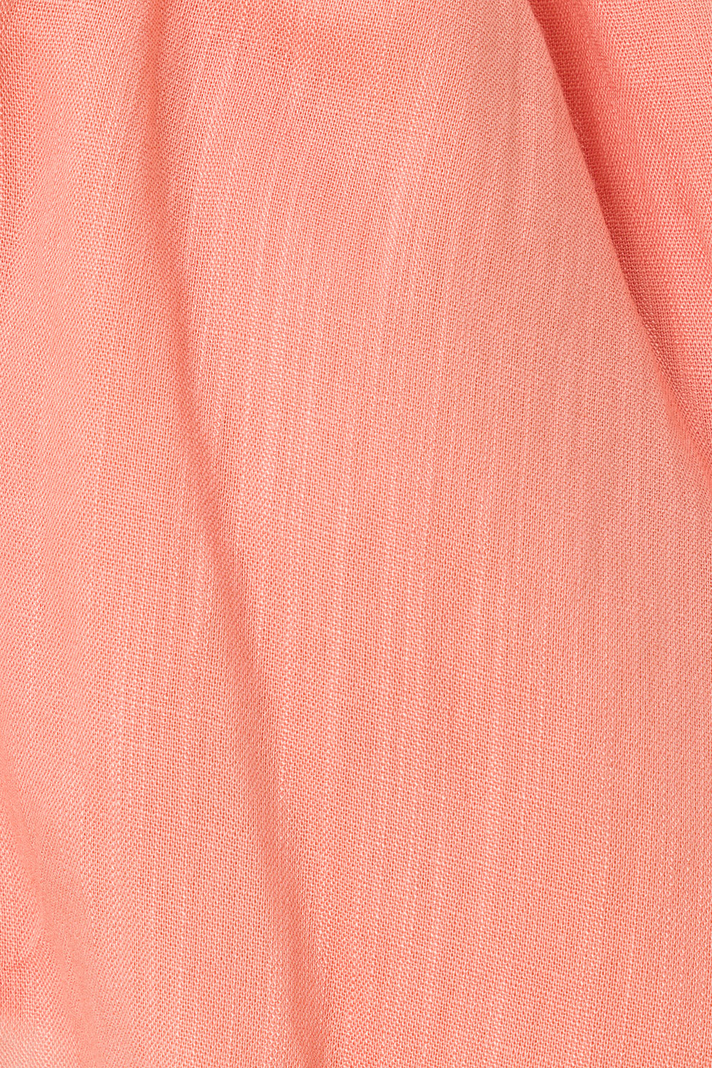 Peach-colored High - quality Viscose Slub Jetta Shorts for Vacation