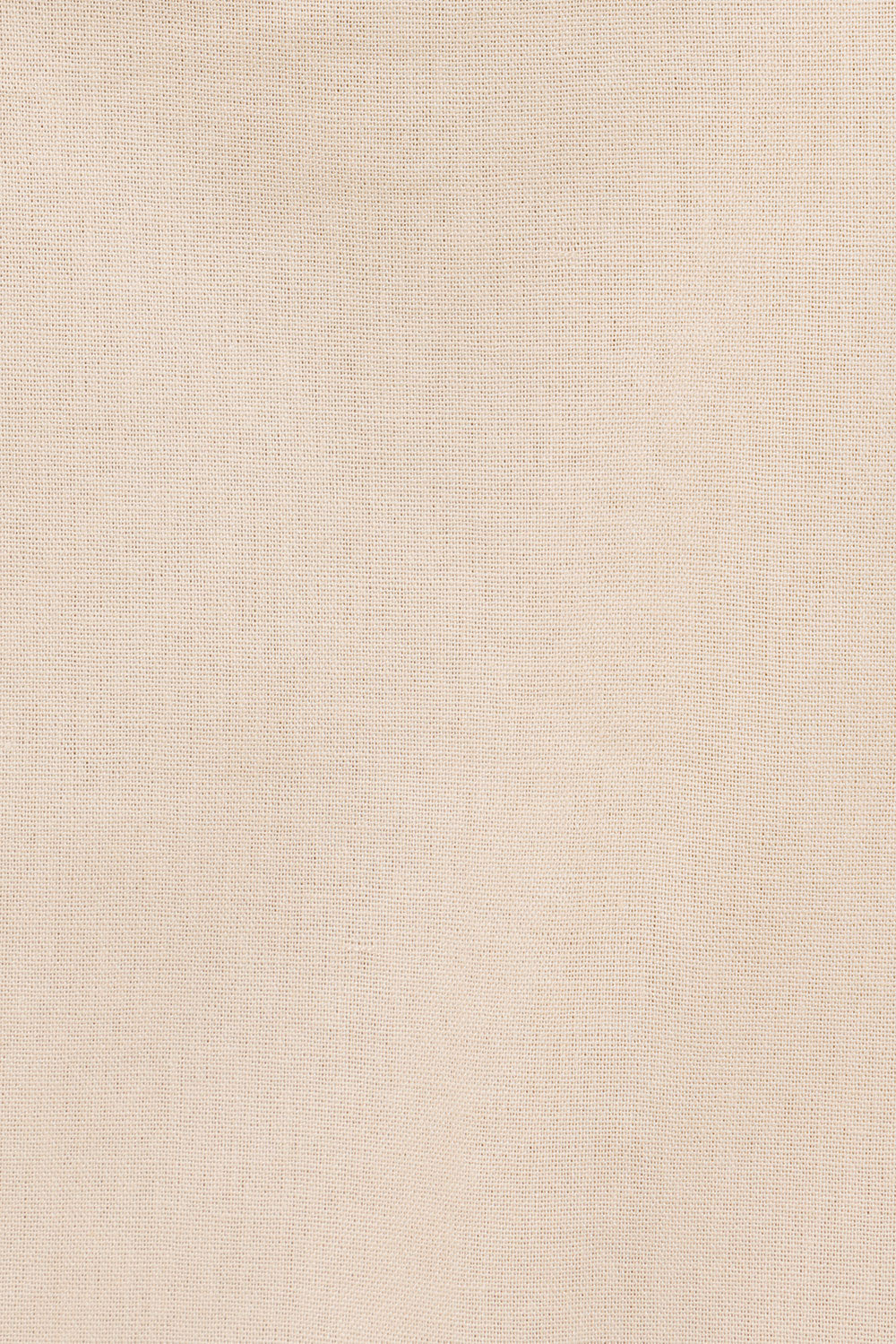 High - Quality Sandy Beige Linen Cotton Blend Erica Top