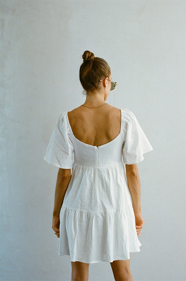Unique Leia Babydoll Sample Dress with a Distinctive Flair