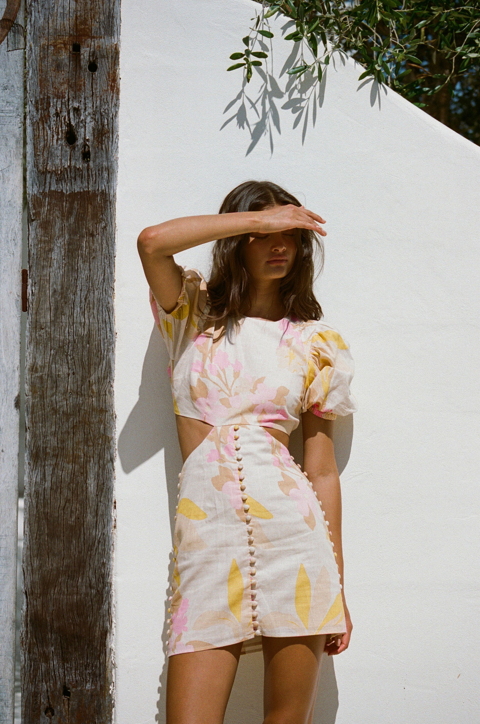 Unique Melia Cutout Dress - One-of-a-Kind Sample with Minor Flaw
