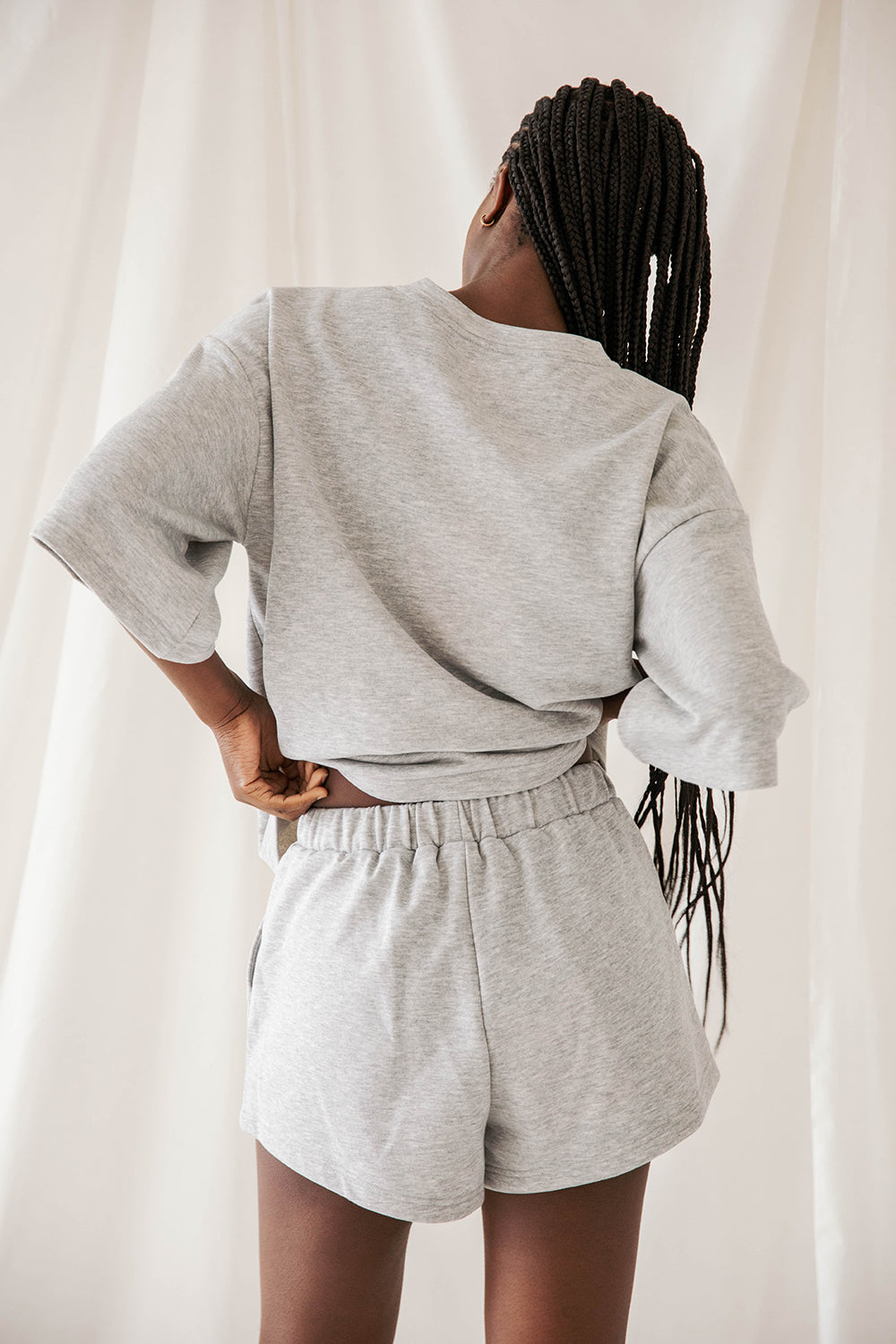 Grey Casual Camp Shorts for Comfortable Wear