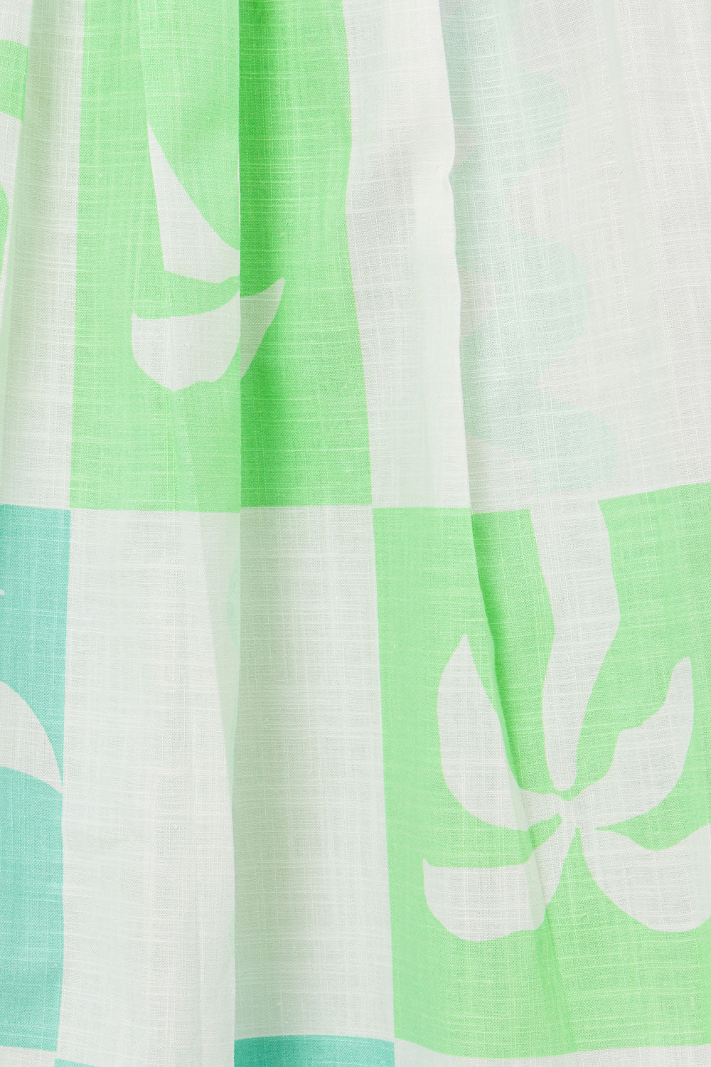 Exclusive Tropical Palm Tile Breeze Pattern Talullah Women's Midi Dress