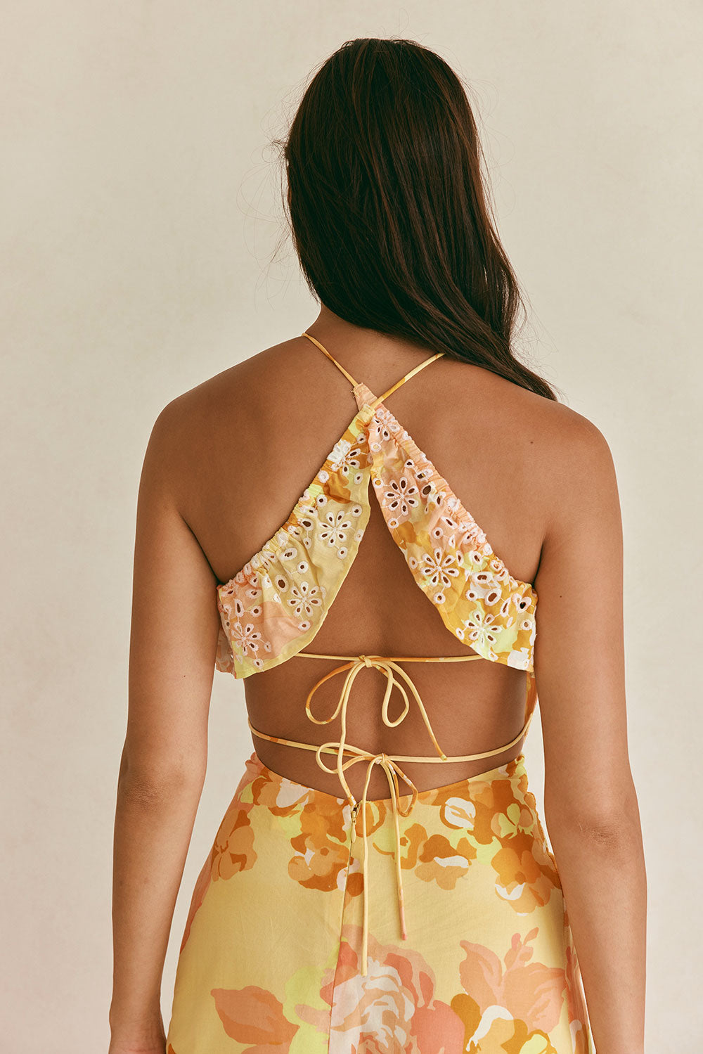 Sabo Exclusive Alexa Women's Dress with Breeze Floral Print