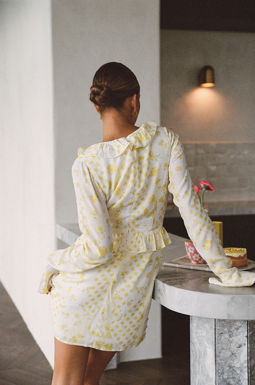 Exclusively Designed Alaira Women's Dress Inspired by Buttercup Field