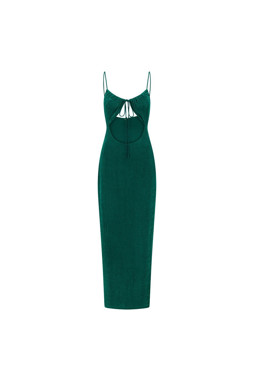 Stunning Green Slightly Stretchy Slinky Hakura Dress for Special Events