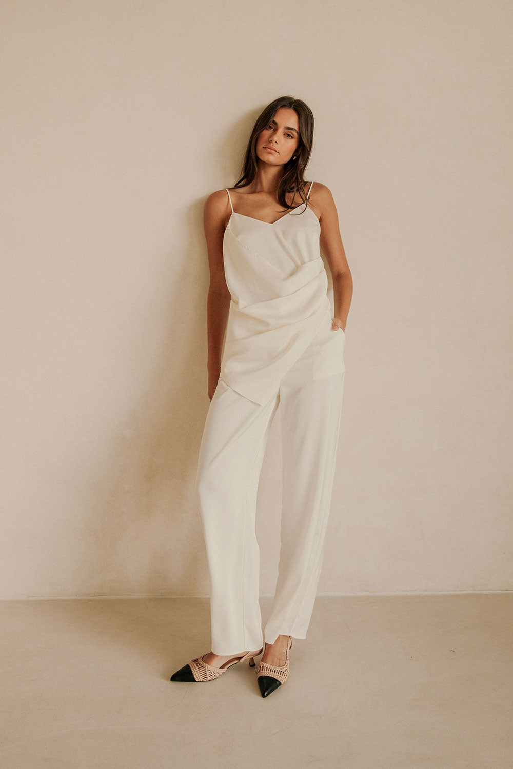 Exquisite Ivory Zarah Women's Top - A Unique Sample Piece