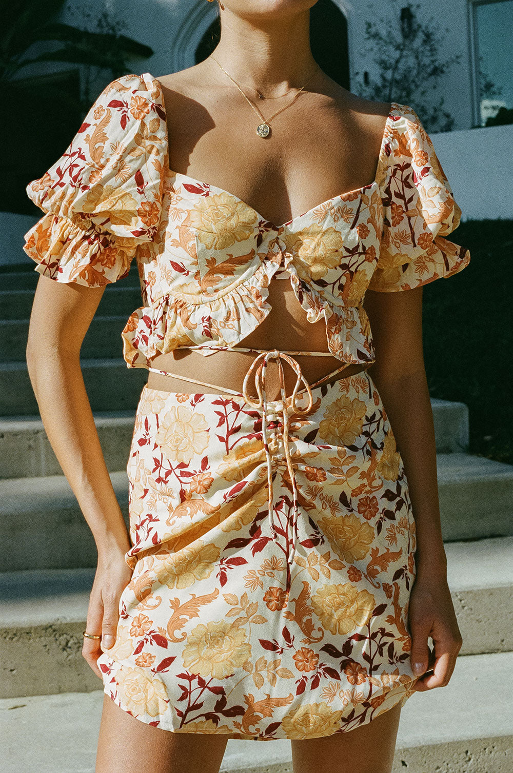 Unique Silky Ahlee Frilled Dress for Fashion Lovers