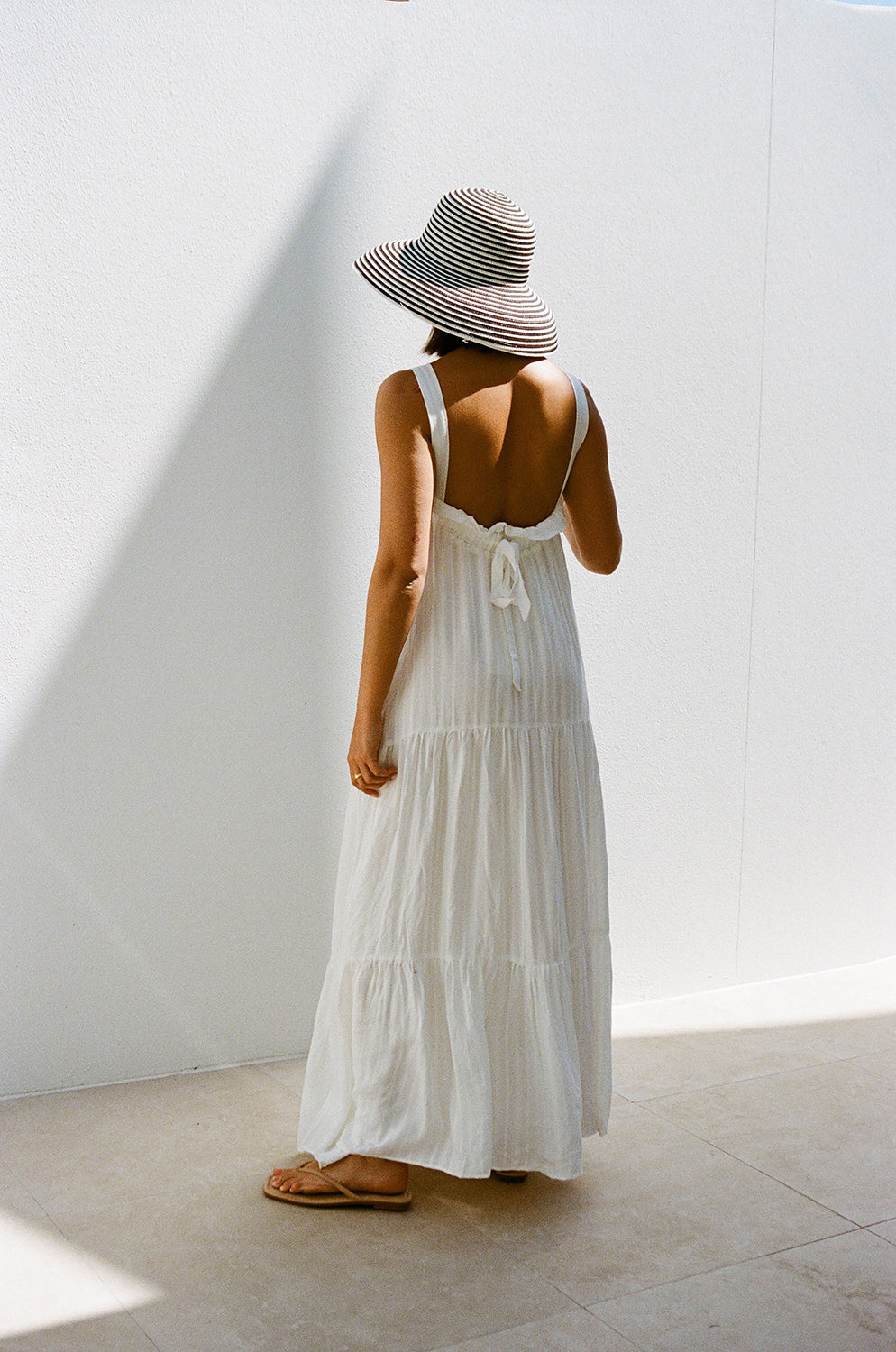 Unique Sample Keisha Dress with Brown Marks