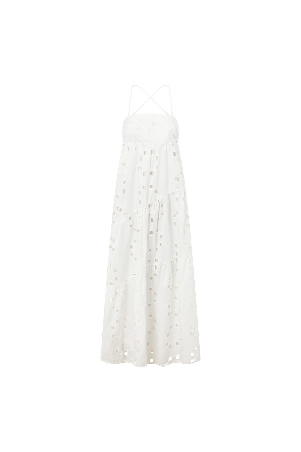 Exclusive Sample - Backless Cutwork Giselle Evening Dress
