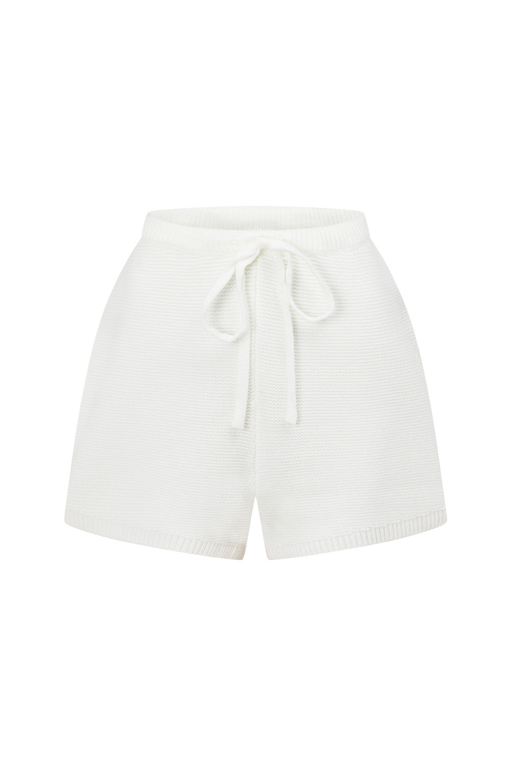 Unique Zessi Knit Shorts with Faint Yellow Marks