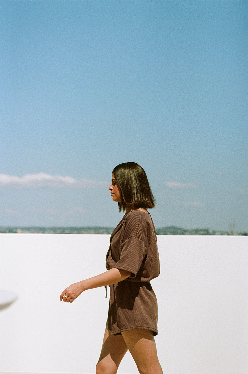 Chocolate Juniper Playsuit - Comfy and Cute Vacation Essential