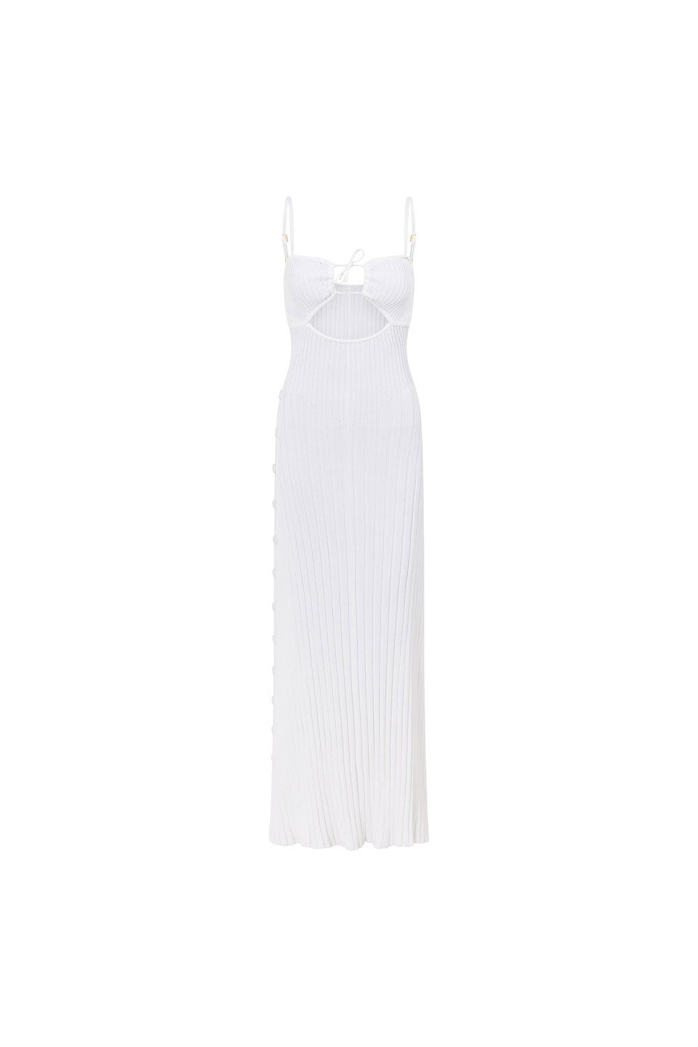 Silky Snowy Sample Dress for Women