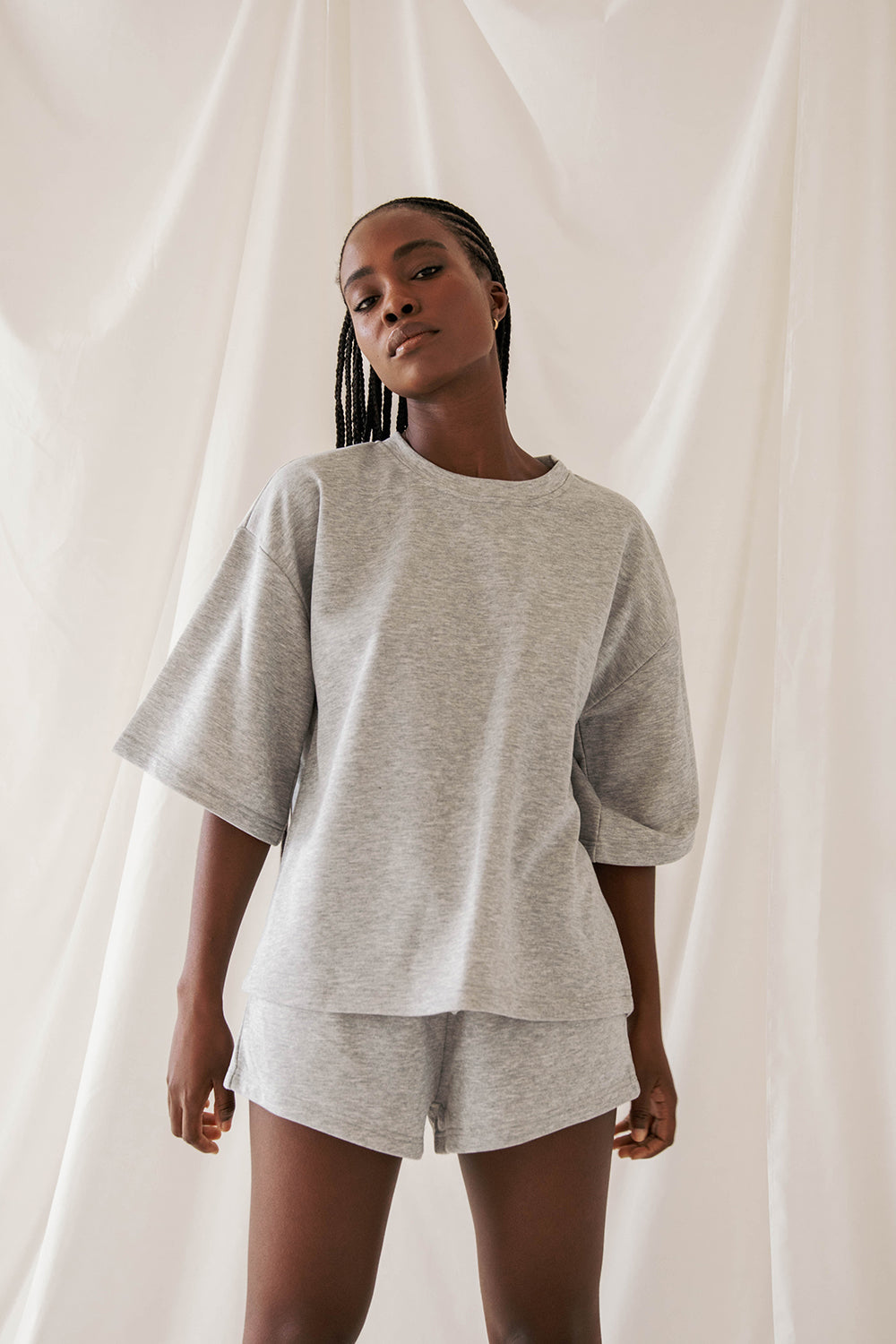 Grey Camp Style Women's Top - A Unique Sample Piece
