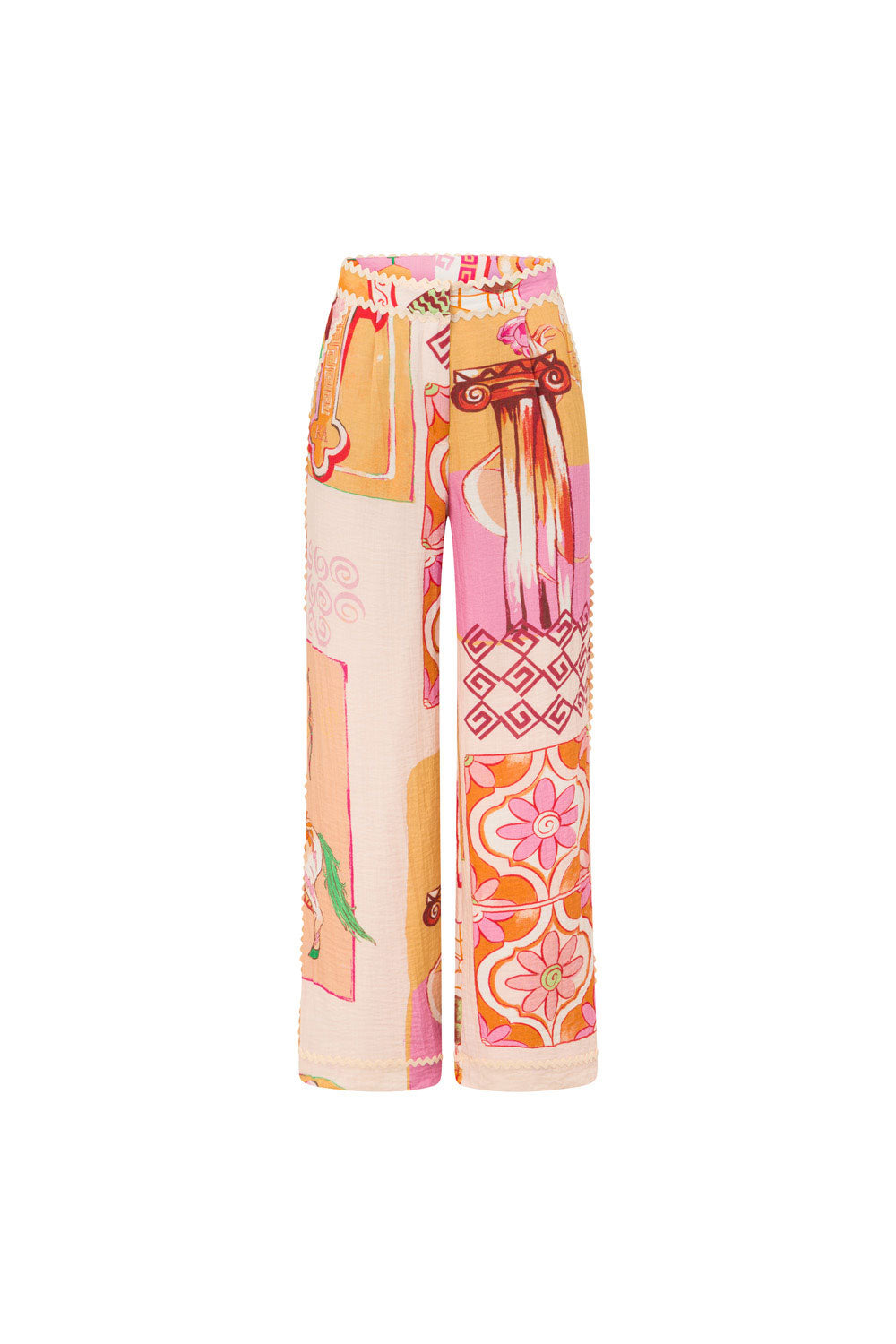 Unique Sabo Sample - Theotokos Peach Kelia Pants for Fashion Lovers