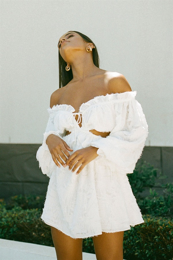 Exclusive One - of - a - Kind Emalia Cutout Sample Dress