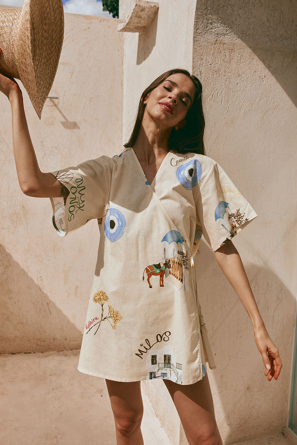 Exclusive SAMPLE - Evia Women's Dress Inspired by the Isles Of Greece